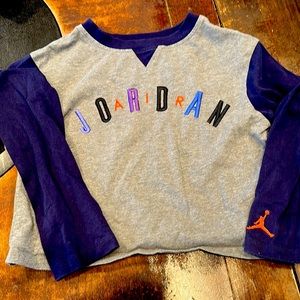 Jordan long sleeve shirt for girls